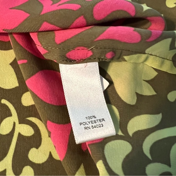 Banana Republic Fuchsia Boho Blouse Size XS - Picture 6 of 6